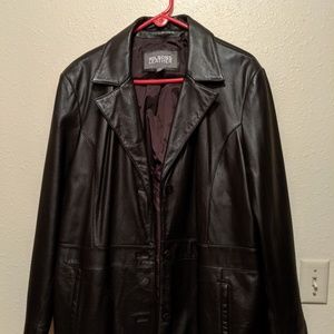 Woman's Leather Coat